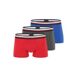 Tommy Hilfiger Underwear Boxerky  modrá / tmavosivá / červená