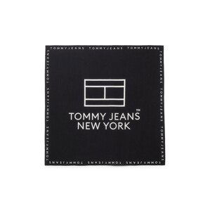 Tommy Jeans Šál  čierna / biela