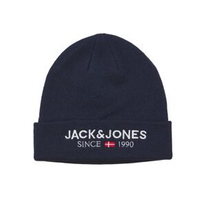 JACK & JONES Čiapky 'ARCHIE'  námornícka modrá / červená / biela