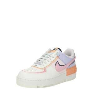 Nike Sportswear Nízke tenisky 'AF1 AF1'  svetlobéžová / svetlofialová / oranžová / ružová