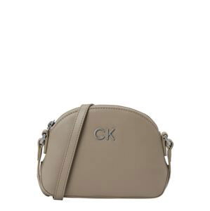 Calvin Klein Taška cez rameno 'Re-Lock'  kamenná