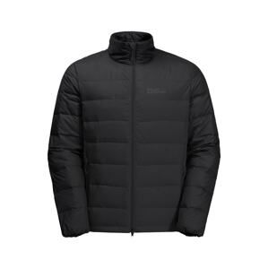 JACK WOLFSKIN Outdoorová bunda 'ATHER'  sivá / čierna