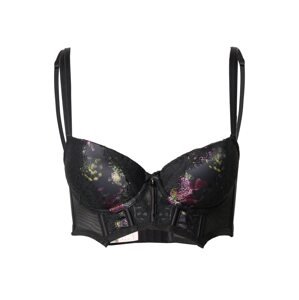 Hunkemöller Podprsenka 'Amelie'  žltá / zelená / ružová / čierna