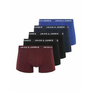 JACK & JONES Boxerky 'BLACK FRIDAY'  modrá / námornícka modrá / burgundská / biela