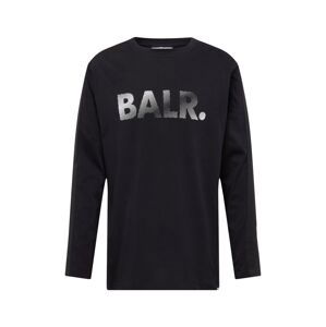 BALR. Tričko 'Franck'  čierna / biela