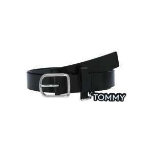 Tommy Jeans Opasky  čierna / šedobiela