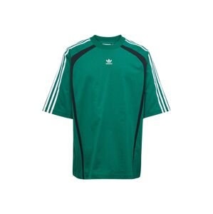 ADIDAS ORIGINALS Tričko  zelená / čierna / biela