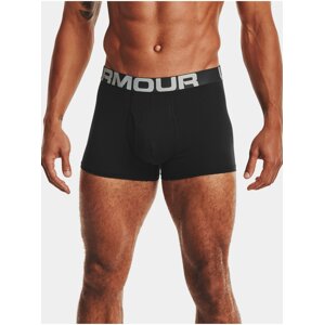 Boxerky Under Armour UA Charged Cotton 3in 3 Pack-BLK