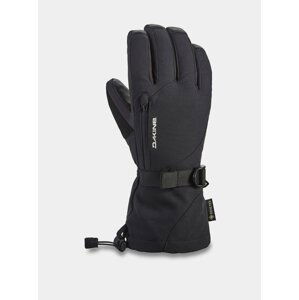 Čierne dámske kožené rukavice Dakine Leather Sequoia