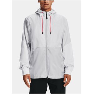 Bunda Under Armour LEGACY WINDBREAKER - šedá