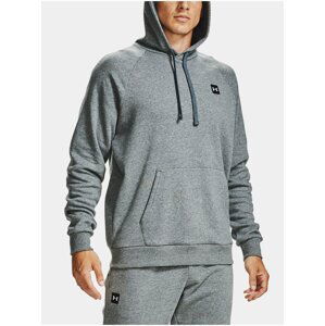 Mikina Under Armour UA Rival Fleece Hoodie - šedá