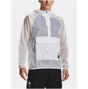 Bunda Under Armour UA Run Anywhere Anorak-WHT