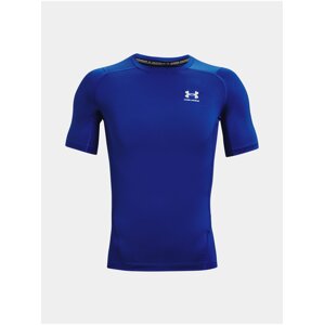 Tričko Under Armour HG Armour Comp SS - modrá