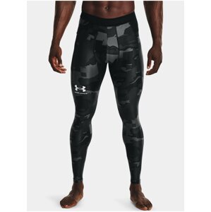 Legíny Under Armour UA HG IsoChill Prnt Leggings - čierna