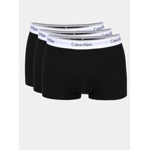Súprava troch boxeriek v čiernej farbe Calvin Klein Underwear