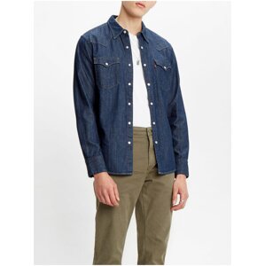 Tmavě modrá pánská džínová košile Levi's® Barstow Western