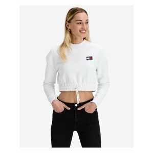 Super Cropped Badge Mikina Tommy Jeans