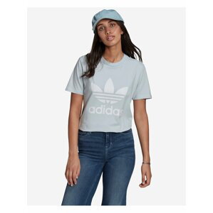 Tričká s krátkym rukávom pre ženy adidas Originals - modrá