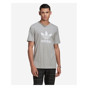 Tričká s krátkym rukávom pre mužov adidas Originals - sivá