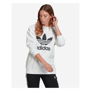 Mikiny pre ženy adidas Originals - biela