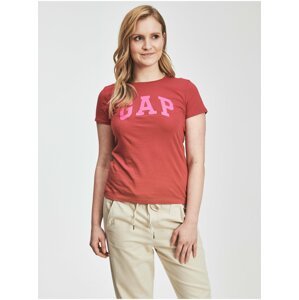 Ružové dámske tričko GAP Logo t-shirt