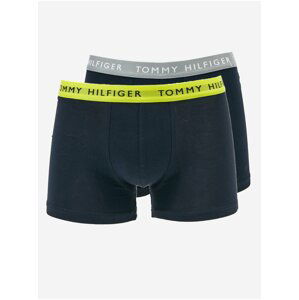 Sada troch čiernych pánskych boxerok Tommy Hilfiger Underwear