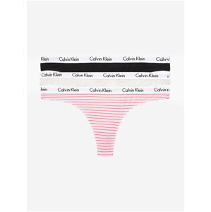 Nohavičky pre ženy Calvin Klein - krémová, ružová, čierna