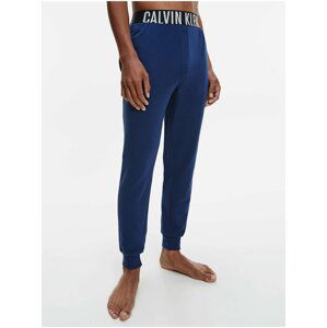 Voľnočasové nohavice pre mužov Calvin Klein - modrá