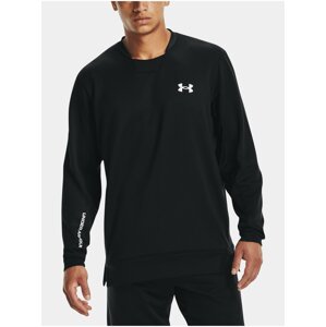 Mikina Under Armour ARMOUR TERRY CREW - čierna