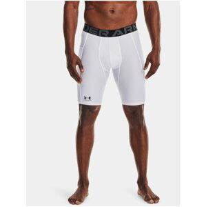 Kompresné šortky Under Armour HG Armour Lng Shorts - biela