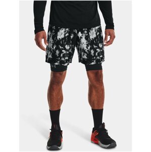 Kraťasy Under Armour Woven Adapt Shorts - černá