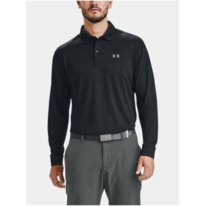 Tričko Under Armour Perf Polo 2.0 Long Sleeve - čierna