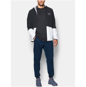 Tmavomodré športové tepláky Under Armour SPORTSTYLE TRICOT JOGGER