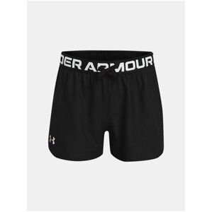 Čierne športové kraťasy Under Armour Play Up Solid Shorts