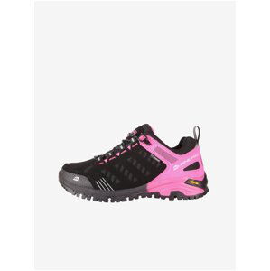 Čierno-ružová dámska outdoorová obuv s membránou ptx ALPINE PRO SENEM