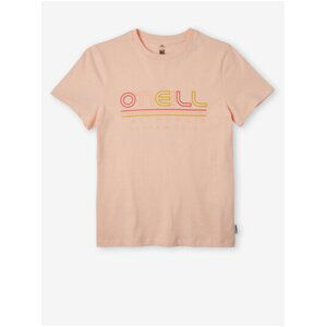 Svetloružové dievčenské tričko O'Neill All Year