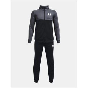 Tmavosivá športová súprava Under Armour UA CB Knit Track Suit