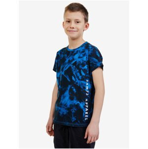 Tmavomodré chlapčenské vzorované tričko SAM 73 Sylvester