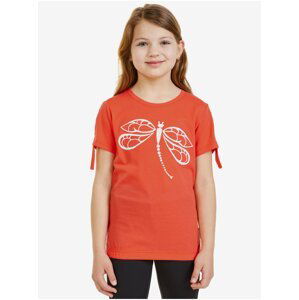 Koralové dievčenské tričko SAM 73 Raelyn