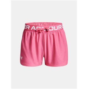 Ružové športové kraťasy Under Armour Play Up Solid Shorts