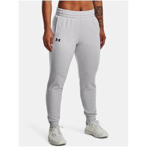 Svetlosivé športové tepláky Under Armour Armour Fleece Jogger