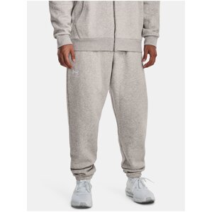 Svetlosivé tepláky Under Armour UA Essential Fleece Jogger