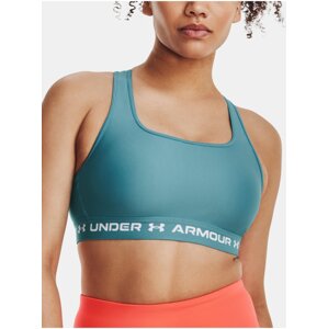 Modrá športová podprsenka Under Armour UA Crossback Mid Bra