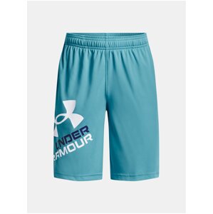 Svetlomodré športové kraťasy Under Armour UA Prototype 2.0 Logo Shorts