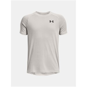 Svetlosivé športové tričko Under Armour UA Tech 2.0 SS