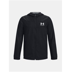 Čierna športová bunda Under Armour UA Sportstyle Windbreaker