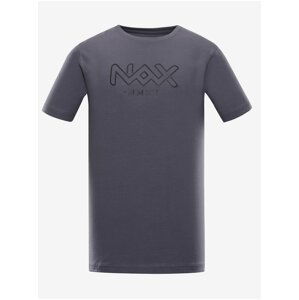 Šedé pánske tričko NAX Letad