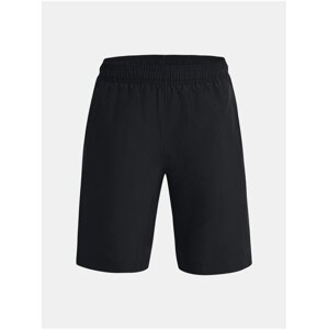 Čierne športové šortky Under Armour UA Woven Graphic Shorts