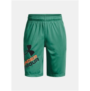 Zelené športové šortky Under Armour UA Prototype 2.0 Logo Shorts