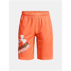 Oranžové športové šortky Under Armour UA Prototype 2.0 Logo Shorts